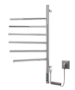 Електрична рушникосушарка Elna Вертикаль 6 Хром (65W) 
