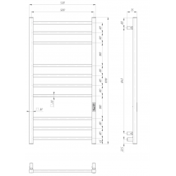 Рушникосушарка ELNA Ладер Еліт 10 (1010x530)