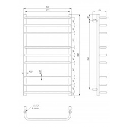 Рушникосушарка ELNA Стандарт 9 (900x530)